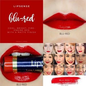 BRAND NEW LIPSENSE BLU-RED